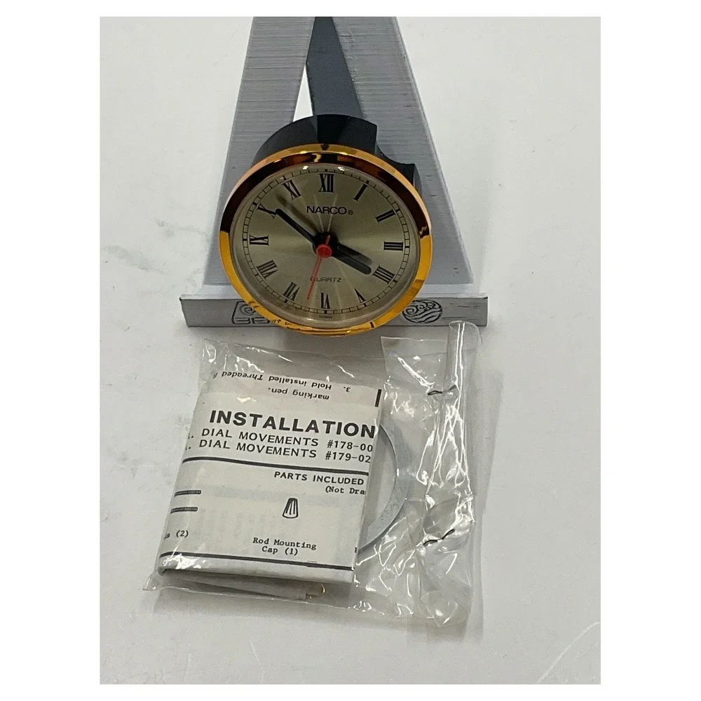 Narco Quartz Clock Movement‎ with Installation Kit